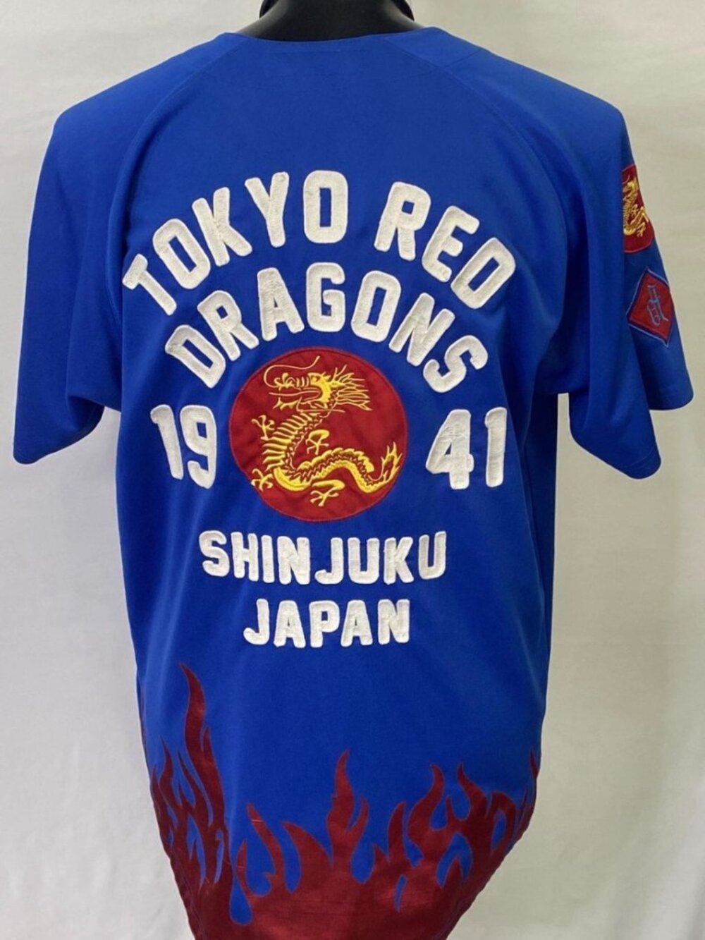 Tokyo Red Dragons Custom Streetwear Jersey by Japanese Designer Iro-Ochi - XXL